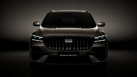 Geely MONJARO EM-i debutează în Europa. Noul SUV plug-in hybrid intră în segmentul D
