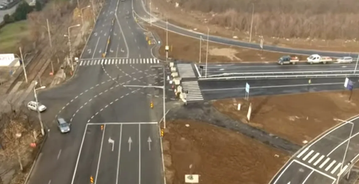 Legătura A3-Bucureşti ar putea fi inaugurată vineri. Imagini din dronă cu ultimele retuşuri – VIDEO