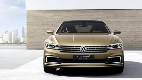 Volkswagen C Coupe GTE Concept şi-a arătat interiorul futurist în China