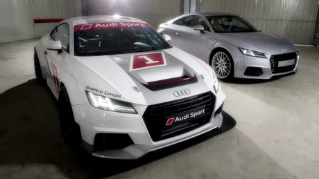 Audi Sport TT: mai multă putere, mai puţine kilograme. Exclusiv pentru circuit
