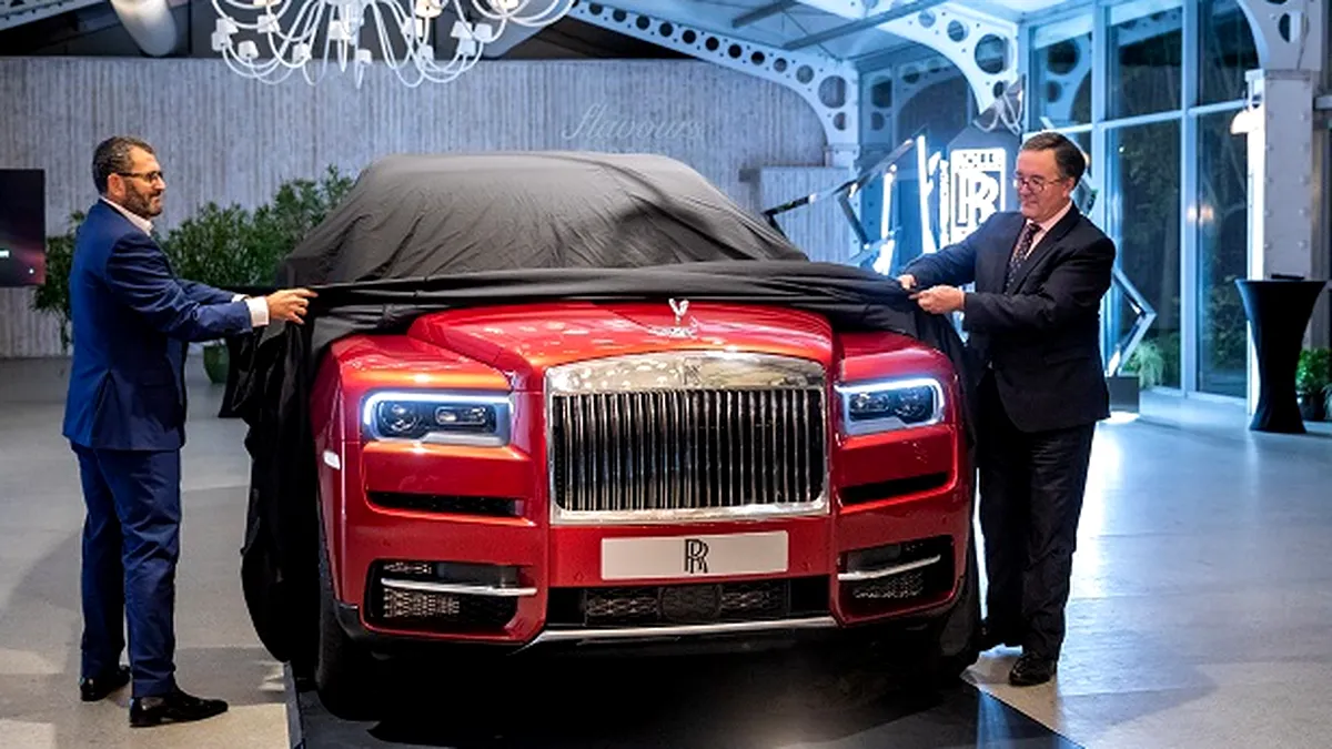 Noul Rolls-Royce Cullinan a debutat oficial în România - GALERIE FOTO         