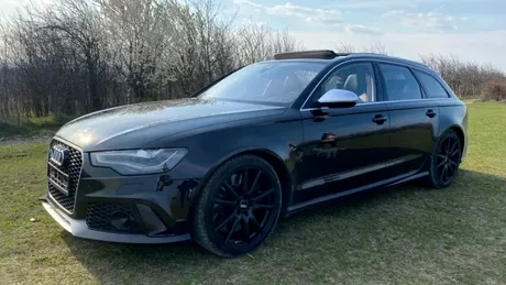 Cât a ajuns să coste cel mai ieftin Audi RS6 scos la vânzare în România, pe autovit.ro