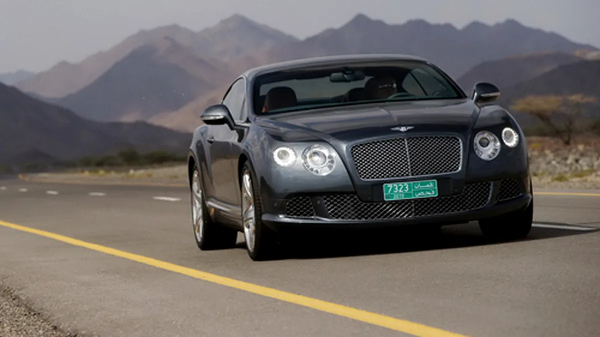 Primele poze cu noul Bentley Continental GT