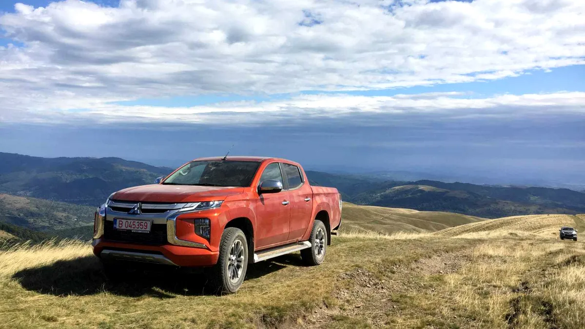 Test drive Mitsubishi L200. Camioneta japoneză pe care te poţi baza indiferent unde mergi