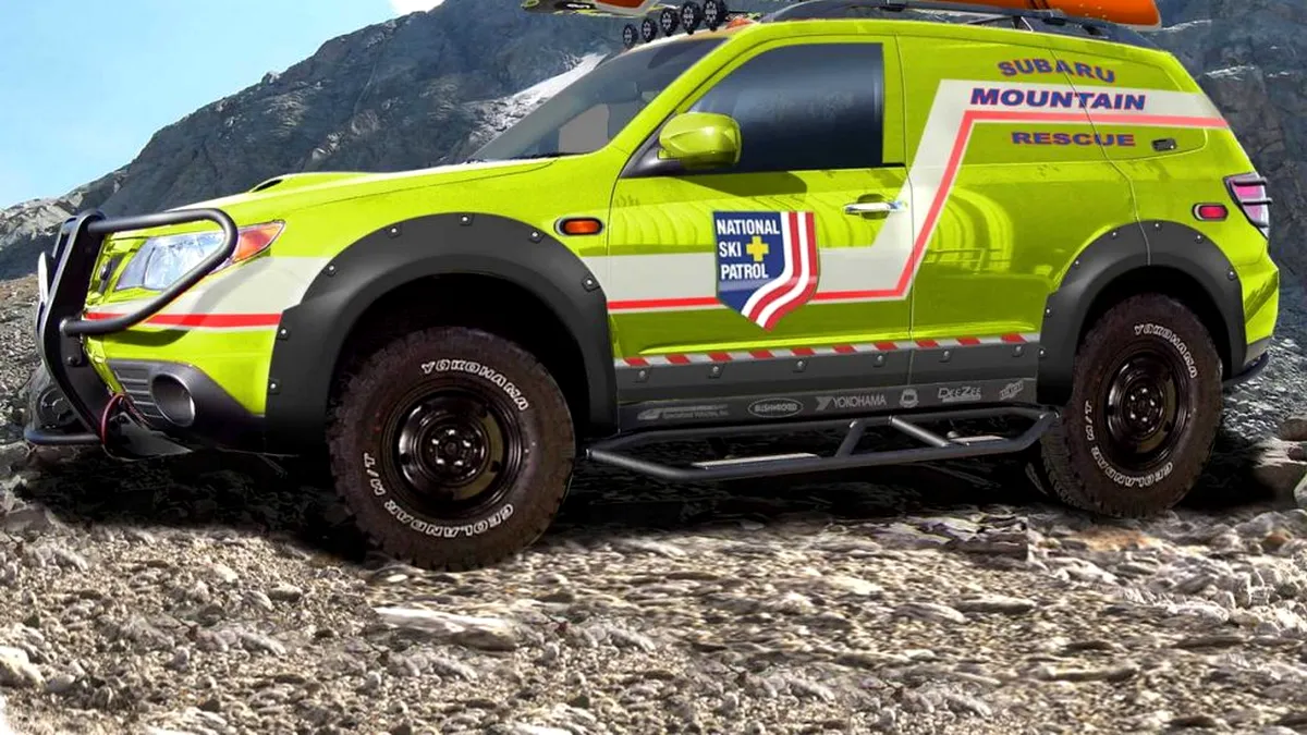 Subaru Forester Concept - Mountain Rescue