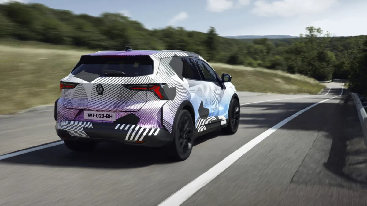 Renault publică primele imagini cu viitorul Scenic E-Tech - VIDEO