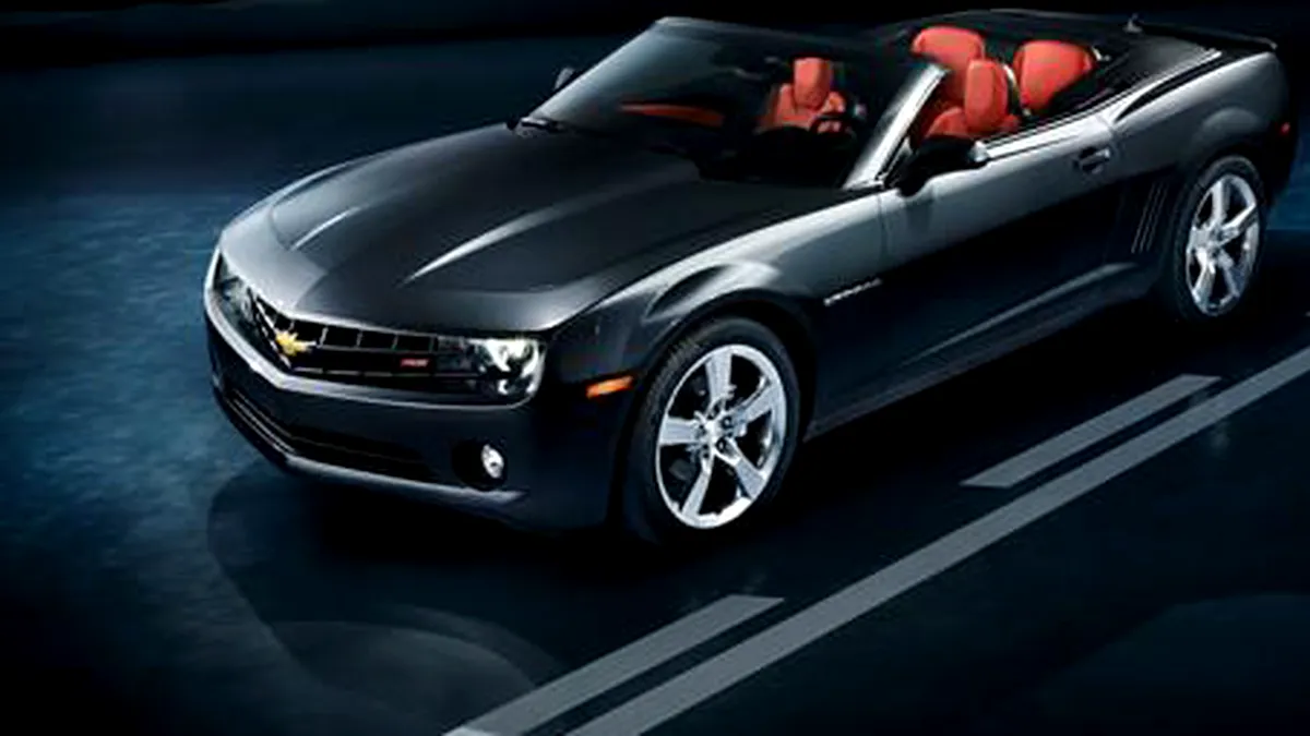 Primele informaţii: Chevrolet Camaro Convertible