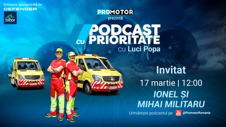 ProMotor lansează episodul 68 din „Podcast cu Prioritate” cu frații Ionel și Mihai Militaru, experți în transporturi