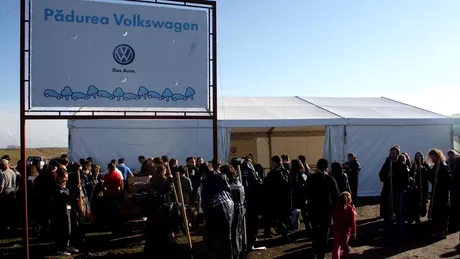 Volkswagen plantează păduri în România 