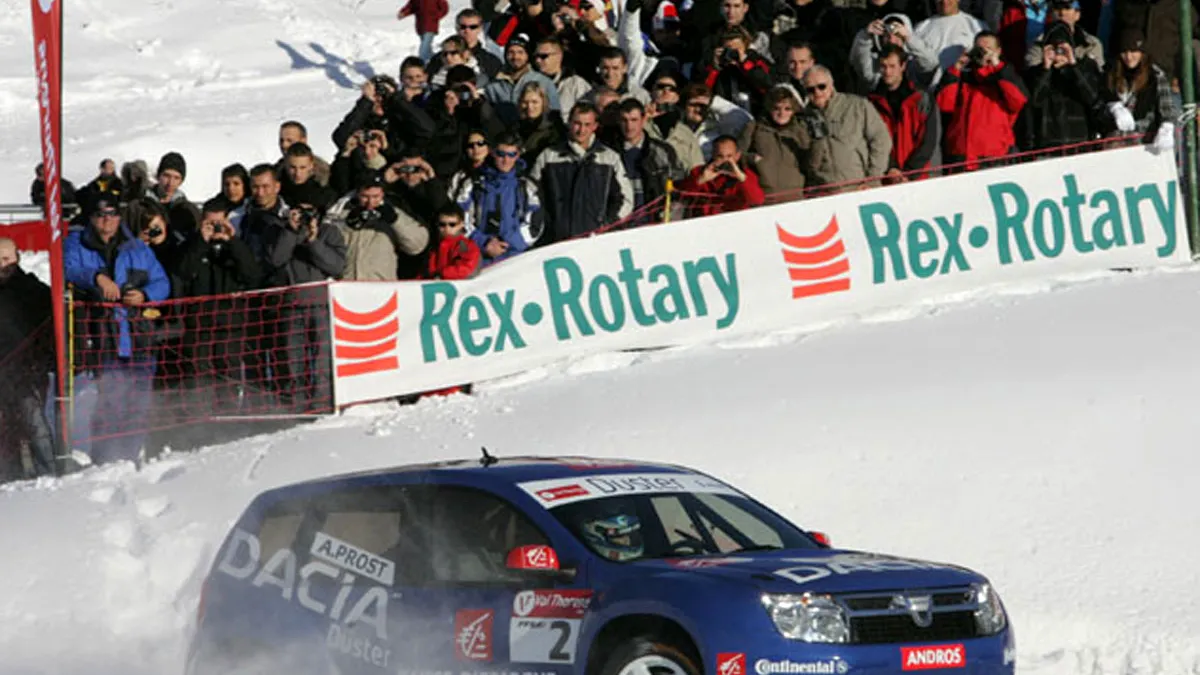 Dacia Duster în Trophee Andros: Val Thorens I