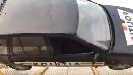 Poliţia Română este prezentă la SAB 2018 cu un simulator de accidente rutiere - VIDEO
