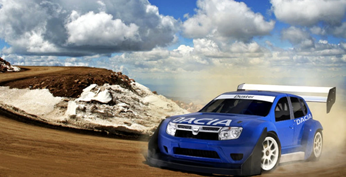 Dacia Duster în competiţia Pikes Peak