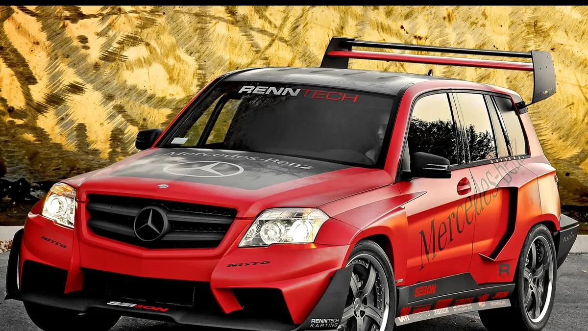 RENNTech Mercedes-Benz GLK Hybrid Rally Racer