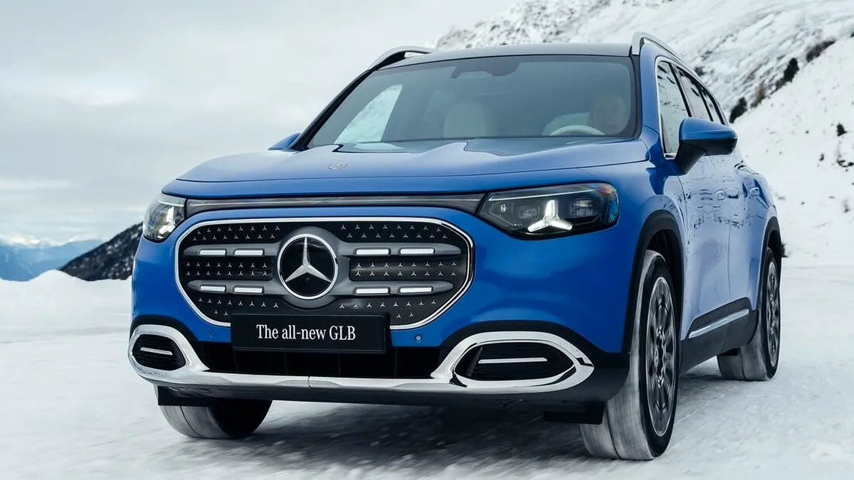 Mercedes-Benz GLB 250+ cu tehnologie EQ a ajuns în România. SUV-ul electric cu autonomie de până la 632 km poate fi văzut la Țiriac Auto