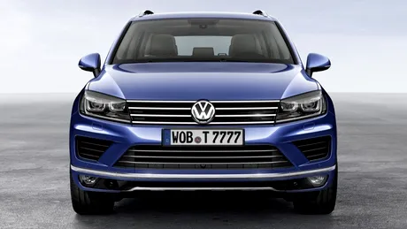 Volkswagen Touareg facelift - primele imagini şi informaţii oficiale