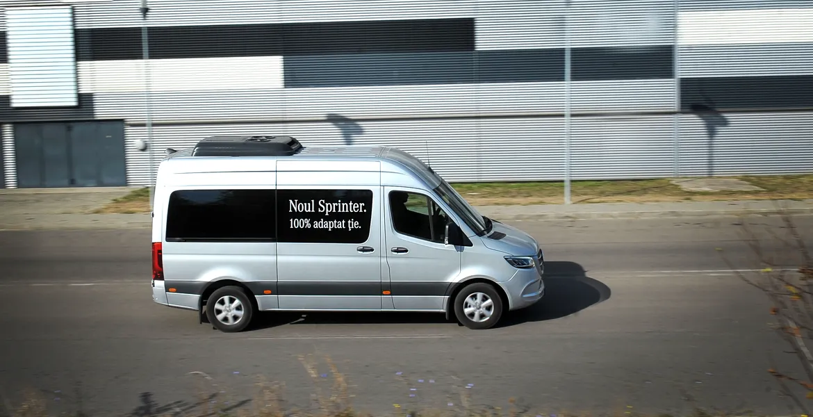 Mercedes-Benz Sprinter, partener al Festivalului Brazilor de Crăciun