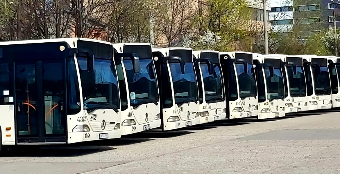Planul Primăriei Capitalei cu autobuzele vechi, care ruginesc pe butuci