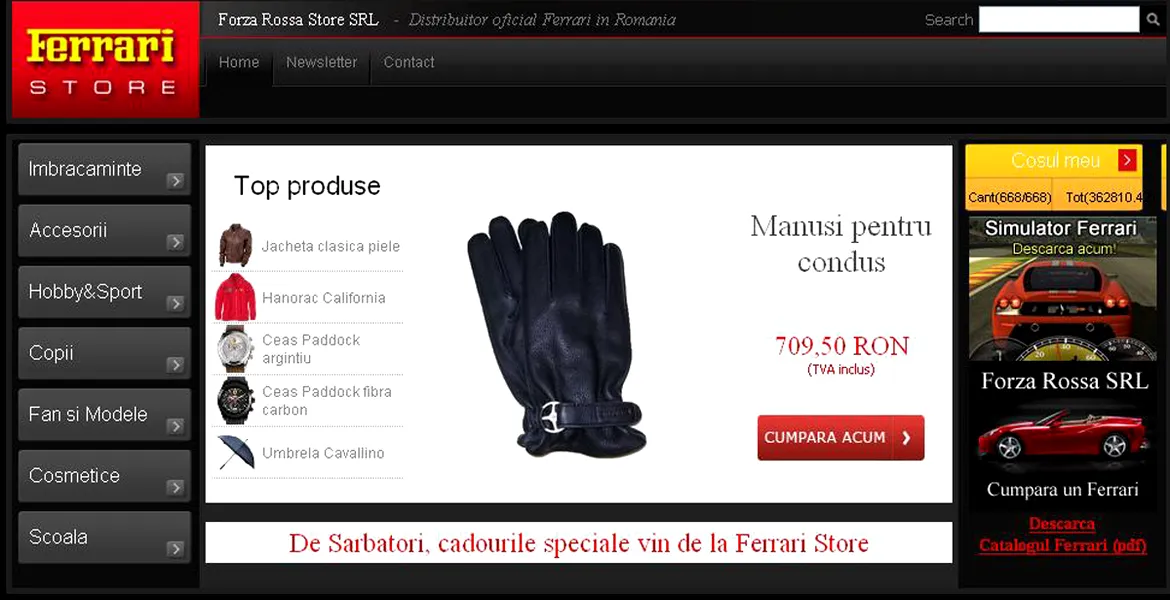 Ferrari Store împlineşte 1 an!