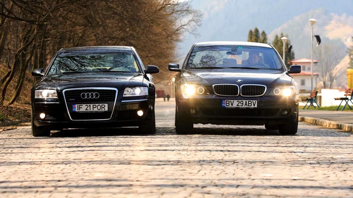 Audi A8 vs. BMW Seria 7