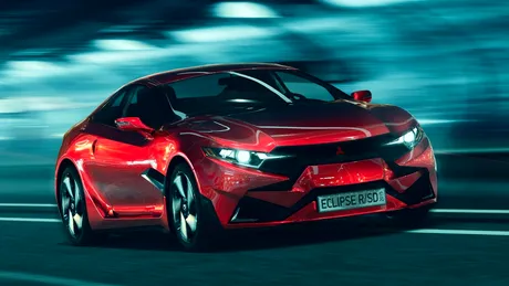 Studiu de design: Mitsubishi Eclipse R-Concept. VIDEO