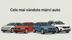 Cele mai vândute mărci auto în România în 2025 (P)