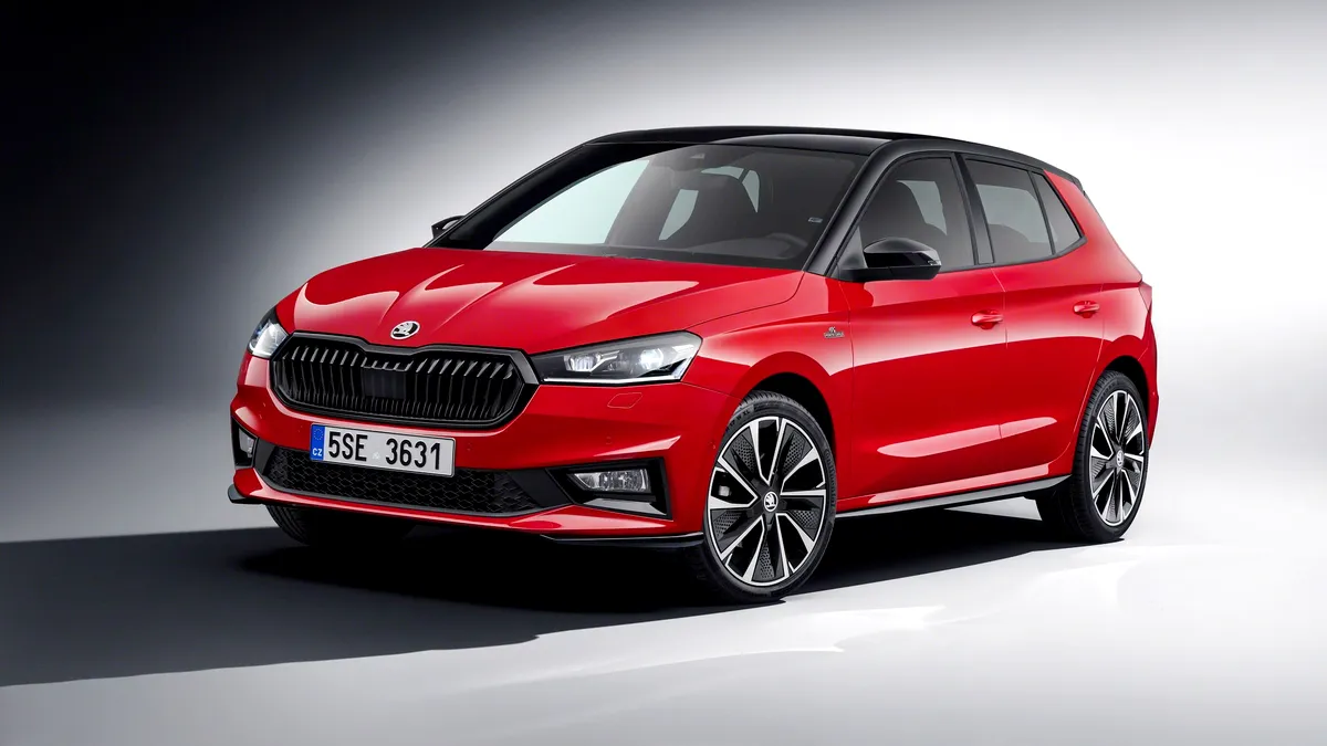 Noua Skoda Fabia Monte Carlo a debutat cu îmbunătățiri estetice și o versiune de 150 CP