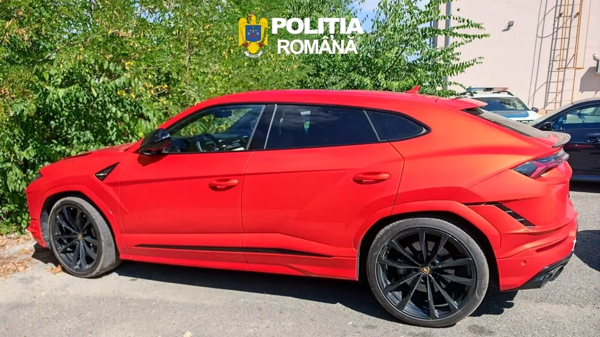 Video | O femeie de 27 de ani a rămas fără un Lamborghini Urus de 300.000 de euro, după un control în trafic, la Arad