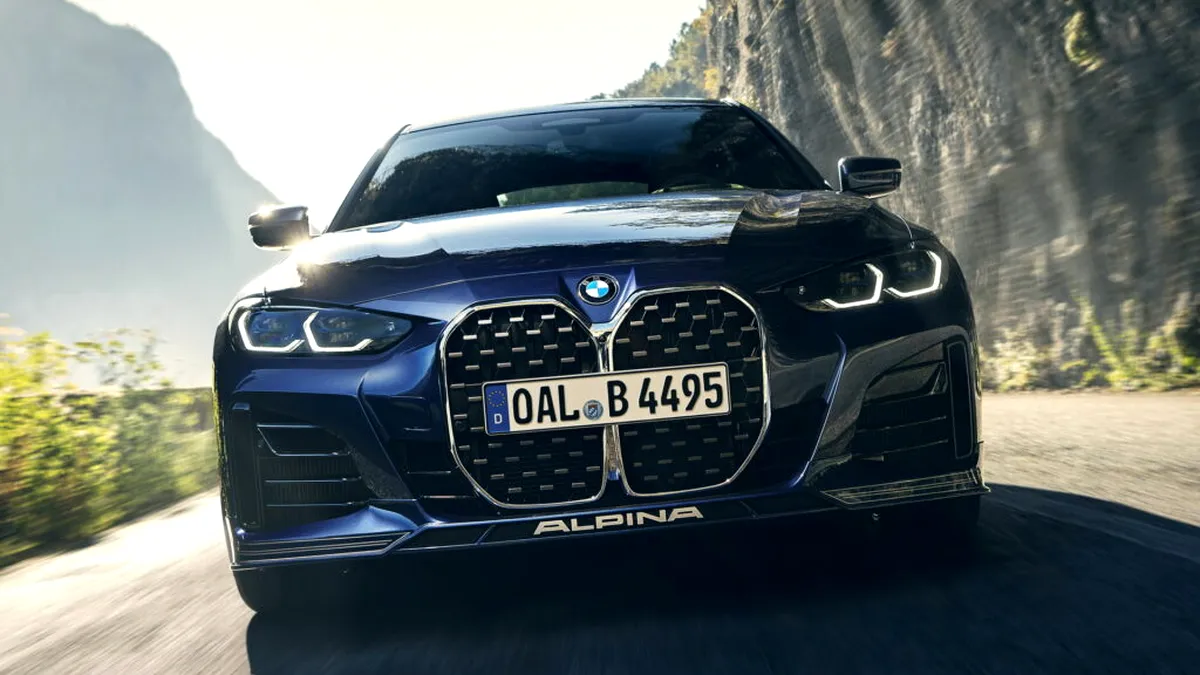Alpina a dezvăluit noul B4 Gran Coupe: 495 de cai-putere și un cuplu de 730 Nm