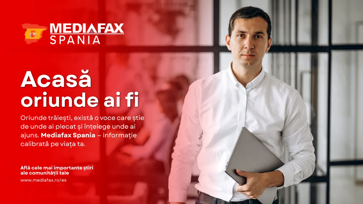 Mediafax își extinde prezența internațională și lansează Mediafax Spania, prima platformă de știri dedicată comunității românești din Spania