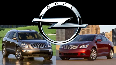 GM va vinde în Europa modele premium Buick cu siglă Opel