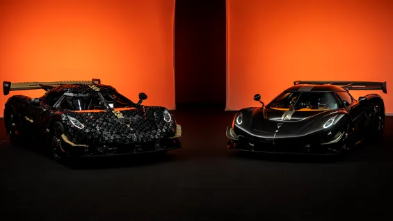 <span class='prepend'>Foto & Video |</span> Un Koenigsegg a devenit cel mai rapid Lego din toate timpurile. O machetă de 327.000 de elemente a depășit 110 km/h
