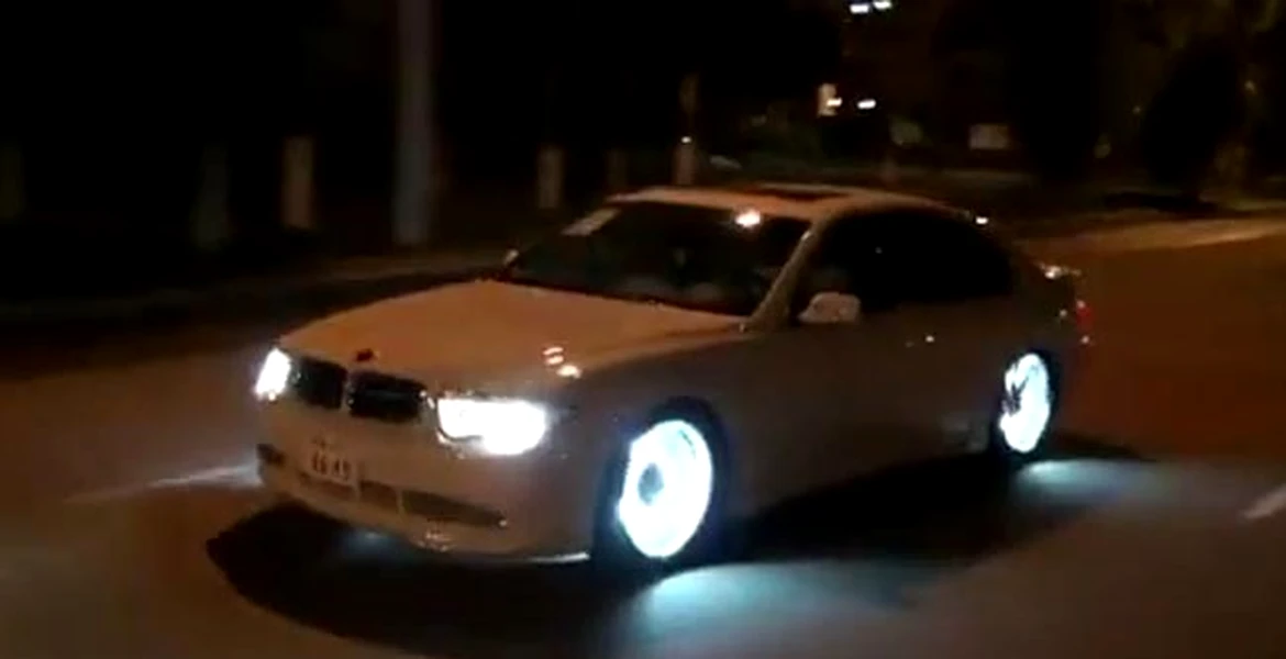 Jantele luminoase – fiţă pentru fanii BMW [VIDEO]