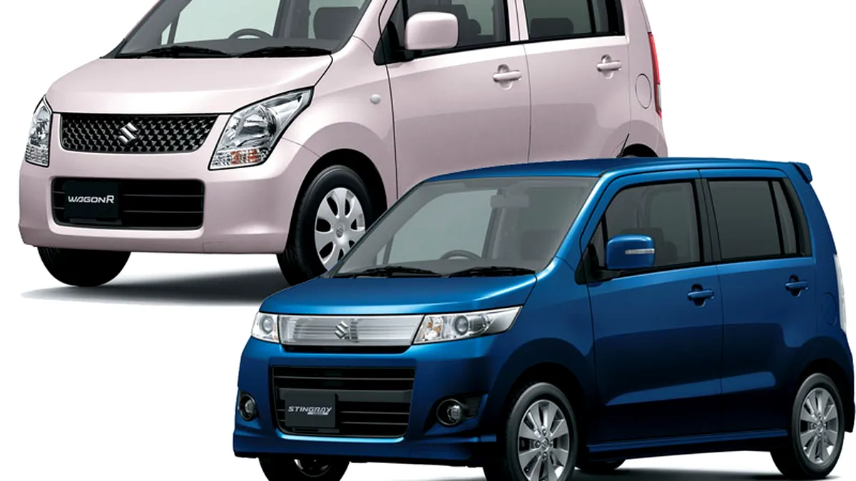 Suzuki Wagon R şi Suzuki Wagon R Stingray