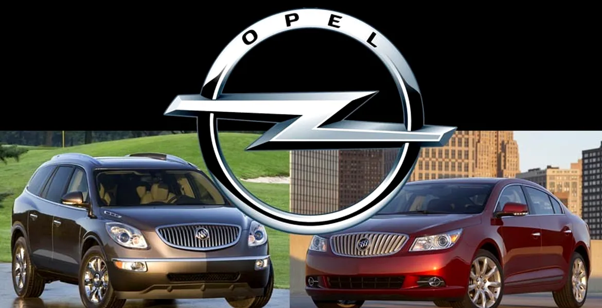 GM va vinde în Europa modele premium Buick cu siglă Opel