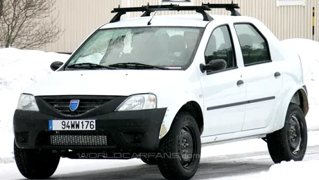 Dacia Logan SUV prin Piteşti