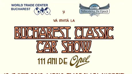 Bucharest Classic Car Show - Opel 111 ani
