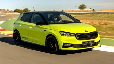 Skoda Fabia primește o ediție limitată pe care pasionații o vor adora. Are 190 CP și o culoare pe care n-ai cum să o ratezi