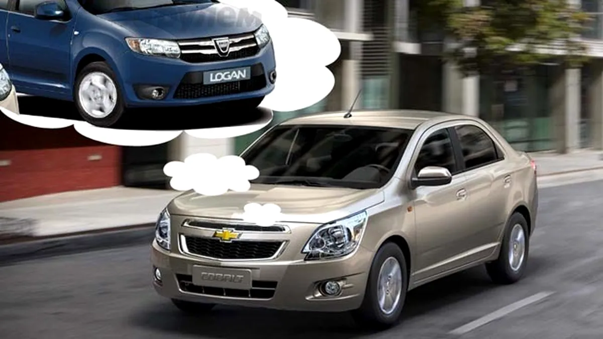 Versiunea europeană Chevrolet Cobalt ar putea ataca în mod direct noua Dacia Logan