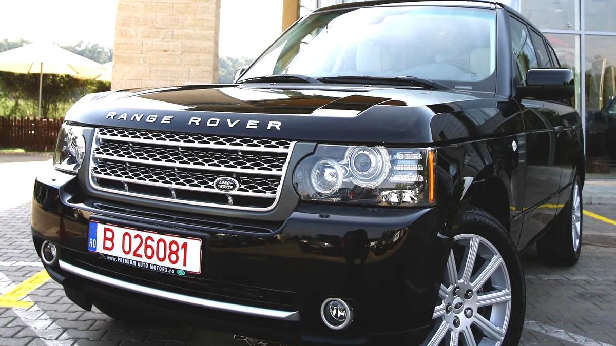 Range Rover Supercharged 2010 livrat în România