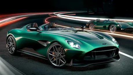 Aston Martin a dezvăluit conceptul DBR22, un roadster cu motor V12 de 715 CP