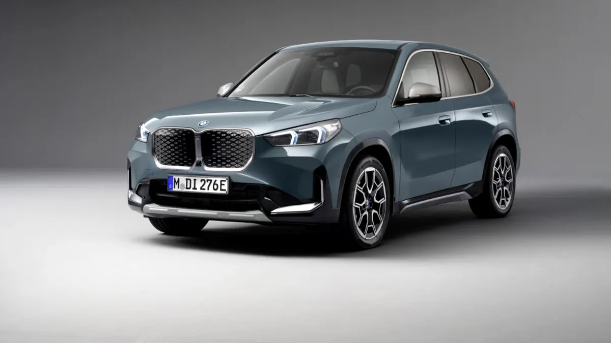 SUV-ul electric BMW iX1 primește o versiune mai accesibilă. Poate parcurge 475 KM cu o singură încărcare