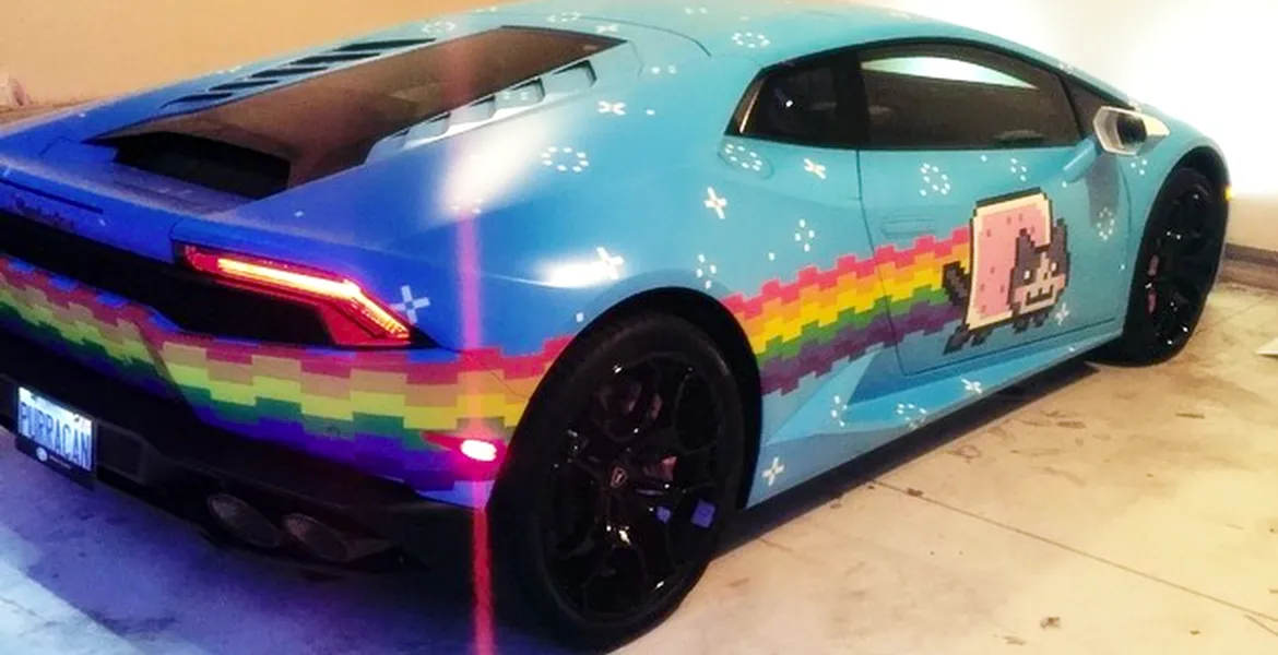 deadmau5 tachinează Ferrari cu Nyanborghini Purracan