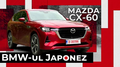 Mazda CX-60 3.3 diesel: Motor mare, consum mic - VIDEO