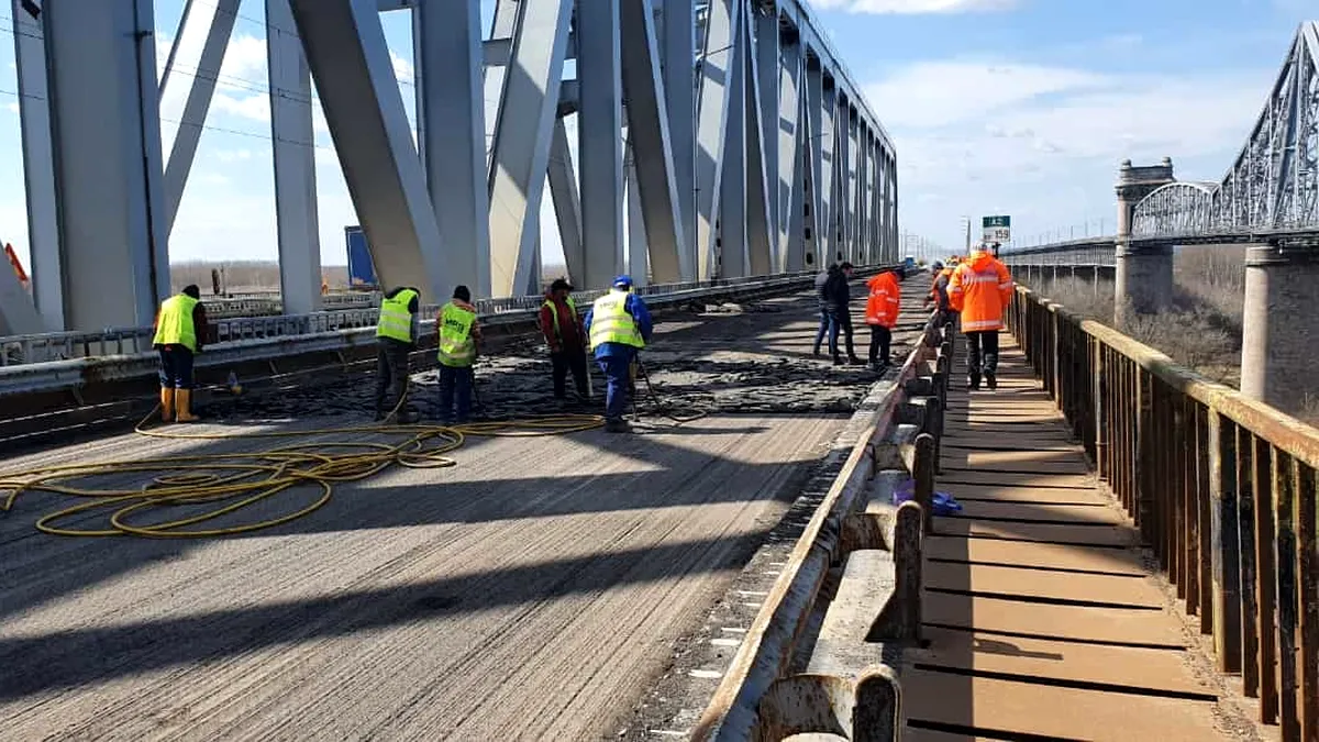 Restricţii de circulaţie pe Podul de la Cernavodă