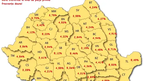 HARTA ŞOFERILOR DE COŞMAR DIN ROMÂNIA