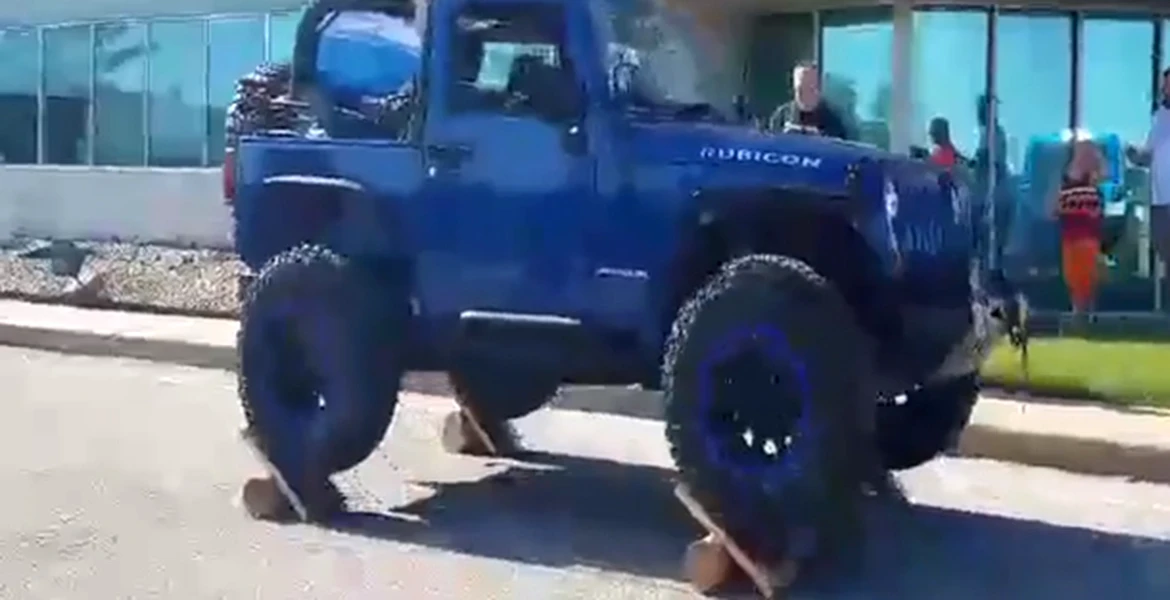 Un Jeep Wrangler face imposibilul | VIDEO