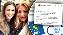 Deputata traseistă „extremistă”, Andreea Cîmpianu – trecută de la Șoșoacă la PNL-Bolojan – încearcă să intimideze un reporter Gândul: „Ai 24h să ștergi mizeria de articol”. Ce a înfuriat-o