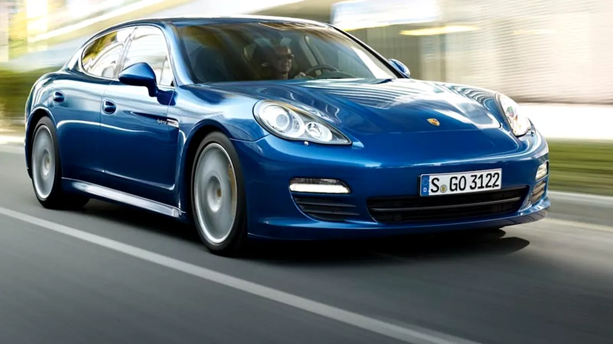 Porsche Panamera S Hybrid - în premieră