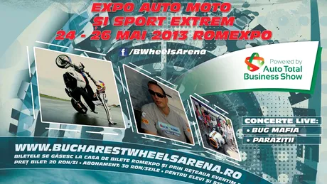 Bucharest Wheels Arena 2013  - Program şi detalii