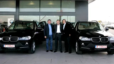 Hagi şi Năstase cu noul BMW X5